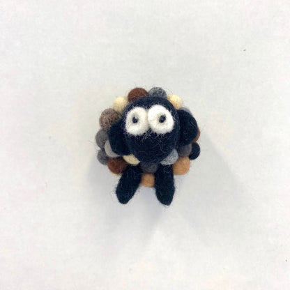 Erin Knitwear Multicolour Sheep Magnet