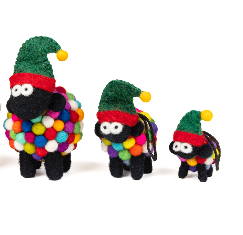 Erin Knitwear Multicolour Elf Sheep