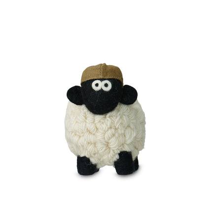 Erin Knitwear Medium Sheep With Baseball Cap