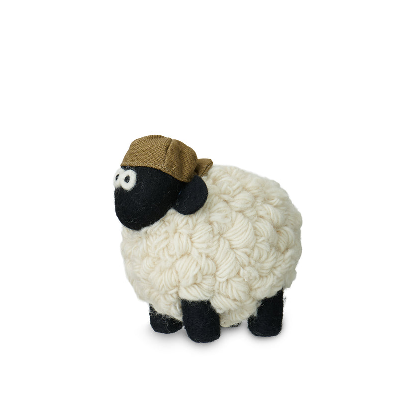 Erin Knitwear Large Sheep With Baseball Cap