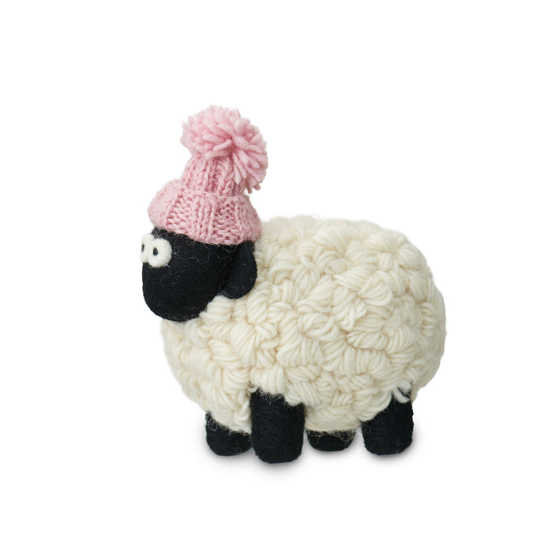 Erin Knitwear Large Sheep - Bobble Hat