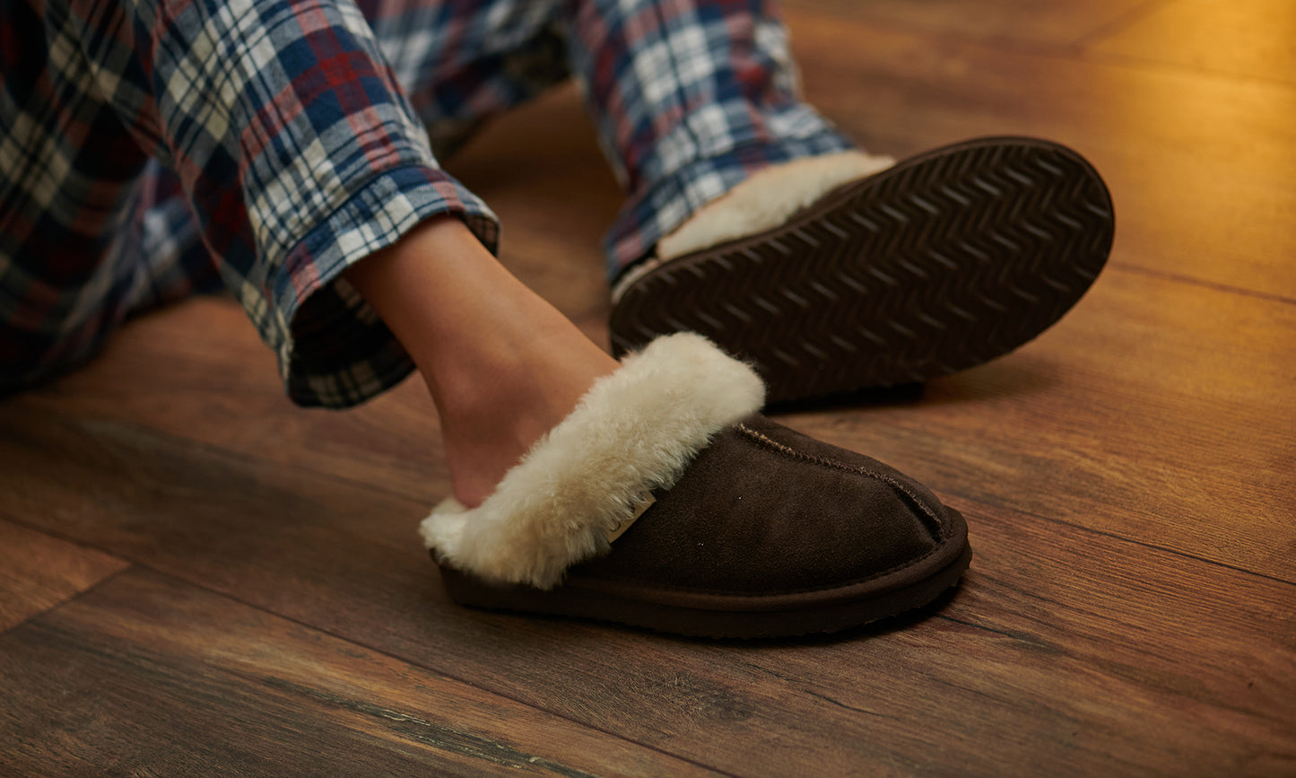 Classic Ladies Sheepskin Slippers