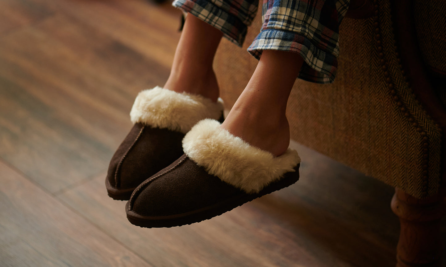 Classic Ladies Sheepskin Slippers