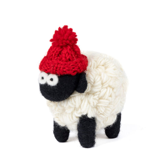 Erin Knitwear Medium Sheep - Bobble Hat