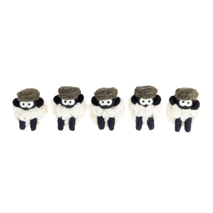 Erin Knitwear Sheep Magnet with Flatcap