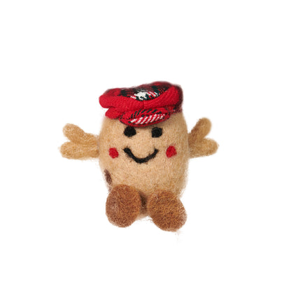 Erin Knitwear Felted Potato Magnet