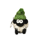 Erin Knitwear Bobble Hat Sheep Keyring