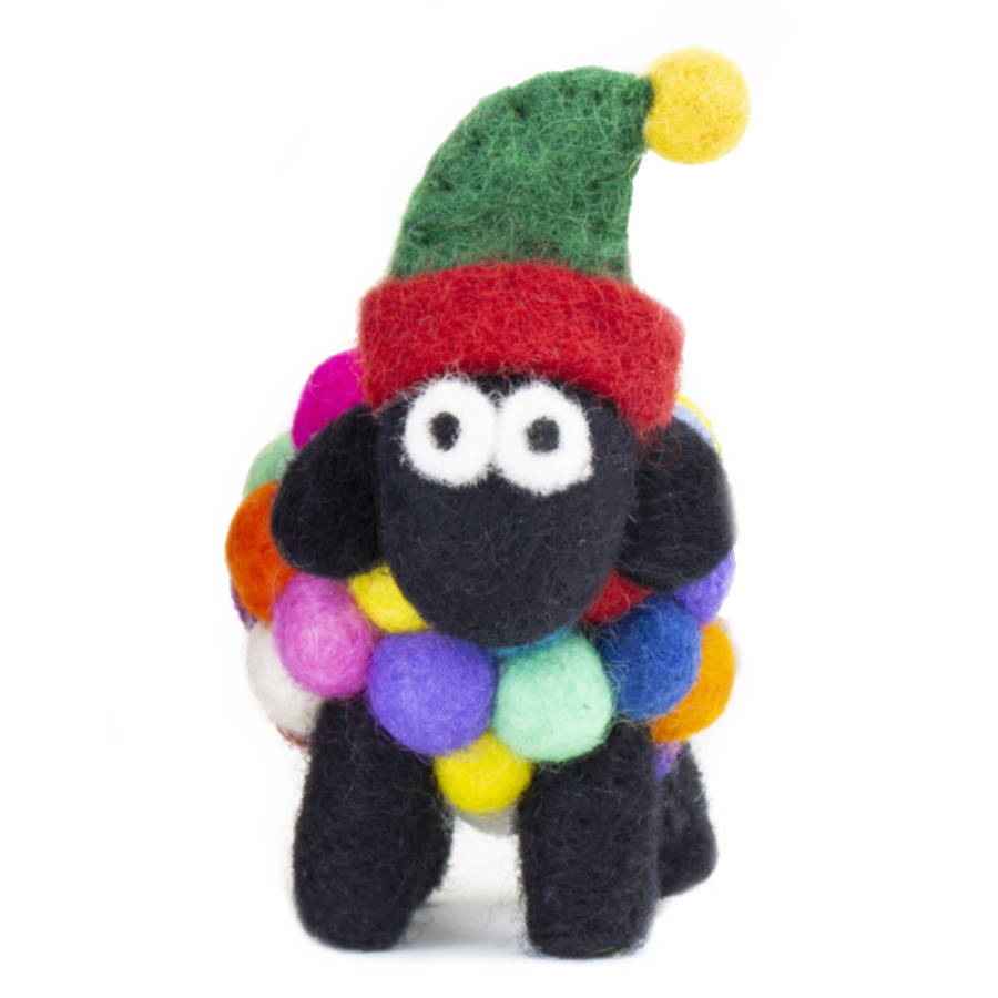 Erin Knitwear Multicolour Small Elf Sheep