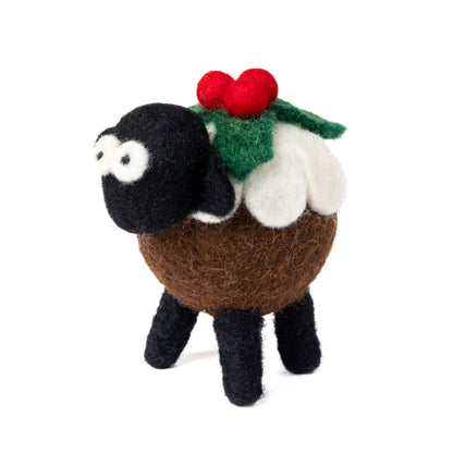 Erin Knitwear Christmas Pudding Sheep