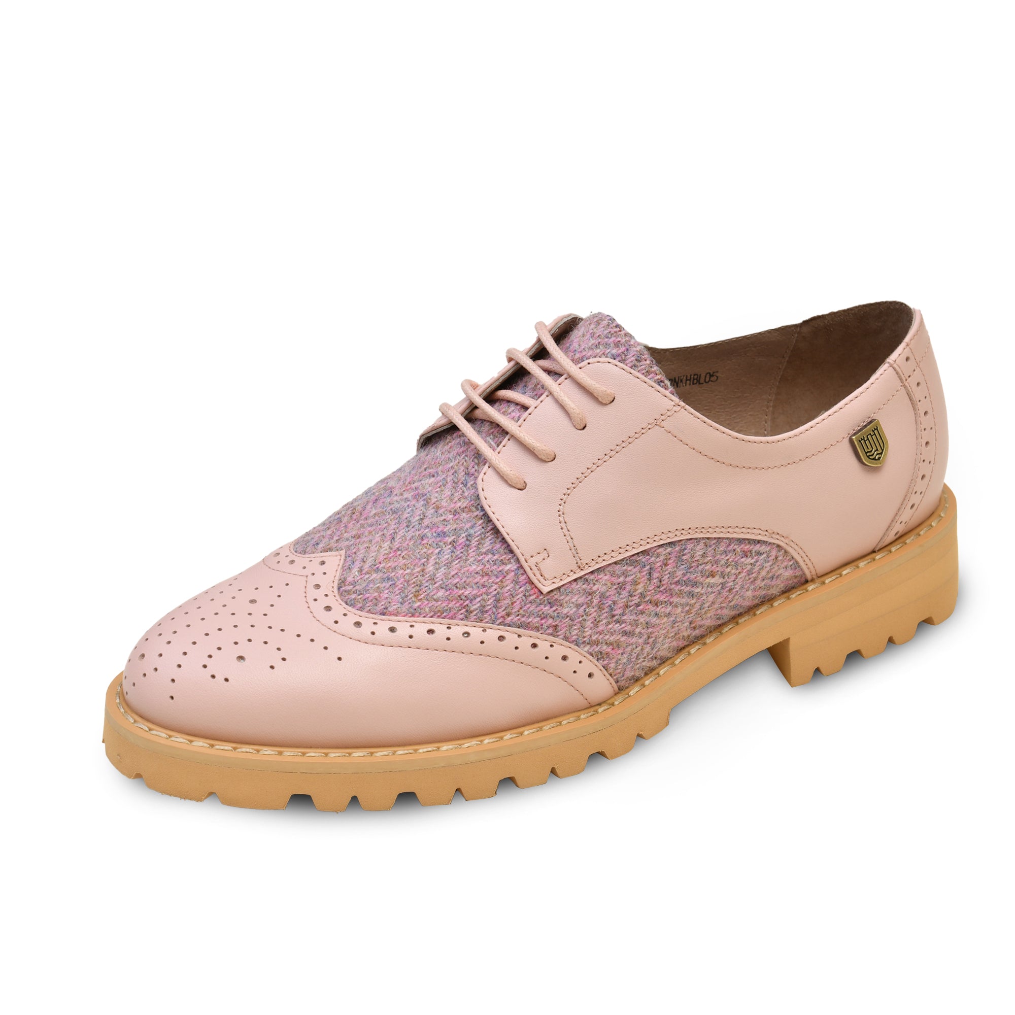 Ladies pink hot sale brogues uk