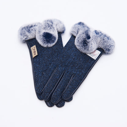 Ladies Faux-Fur Gloves